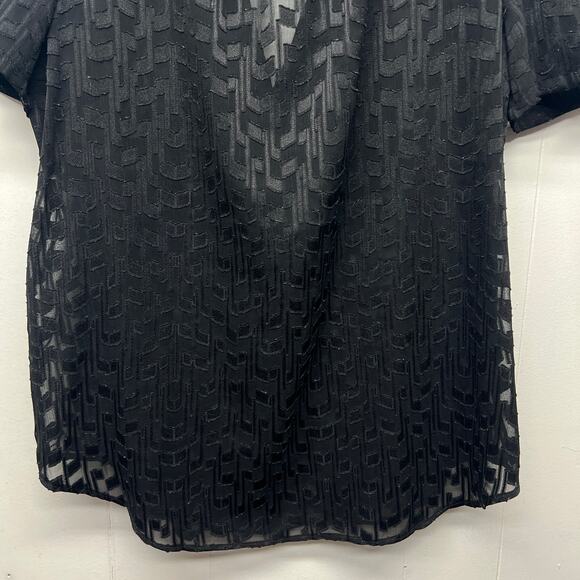 Ann Taylor Lace Workwear Office Career Party Elegant Classic Womens Top Medium - Picture 8 of 12